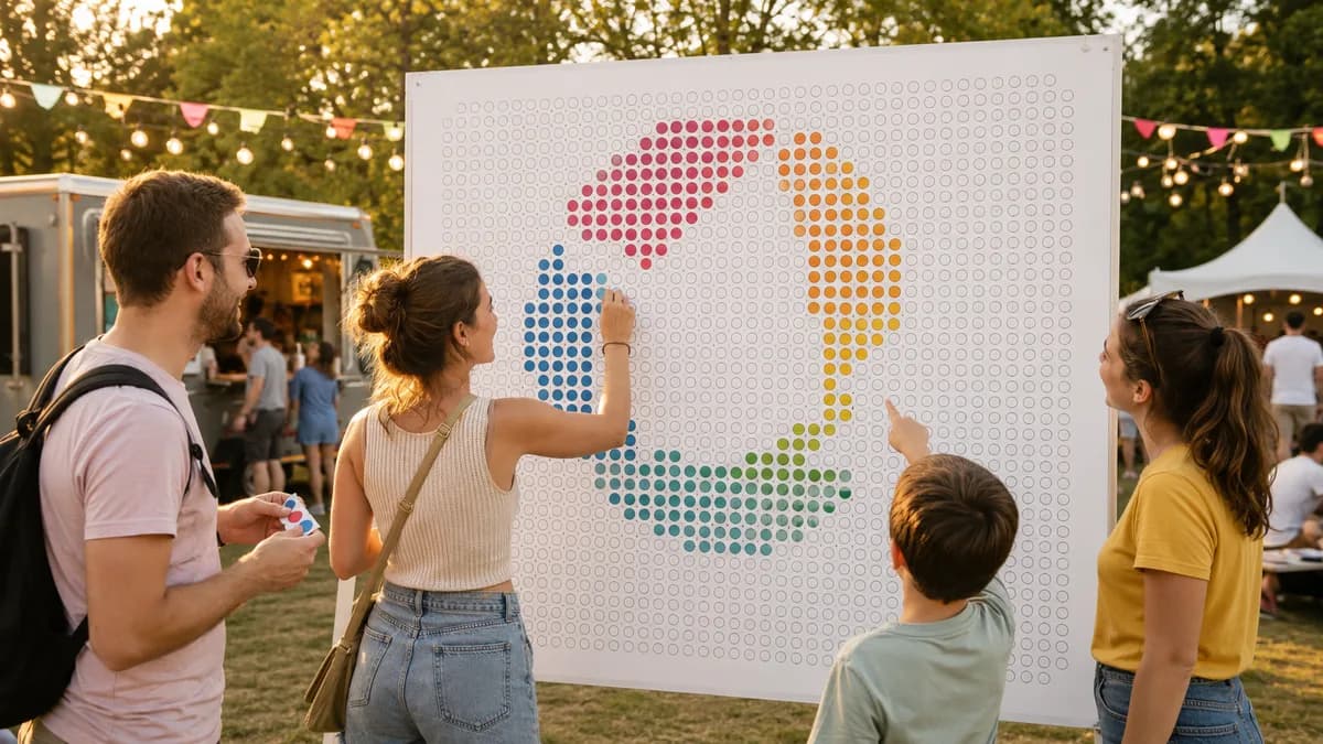 Pixel Wall — white-label event activation